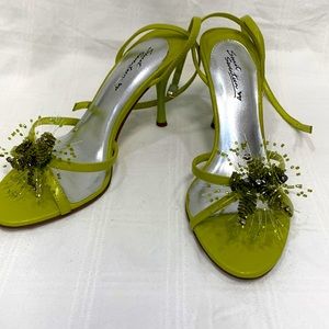 VINTAGE Y2K HEELED SANDALS